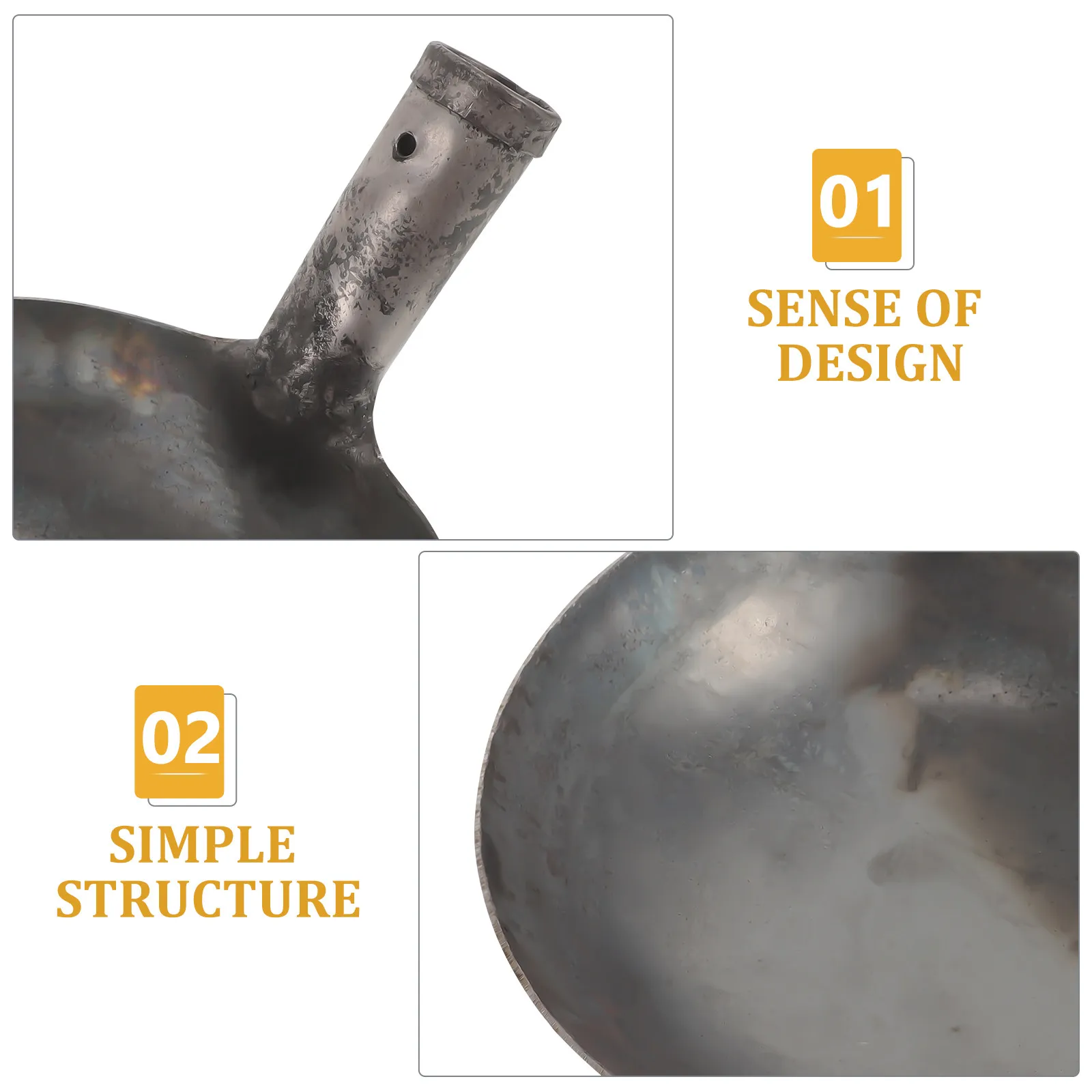 헤비 듀티 금속 거름삽 대용량 분뇨 삽 하수구 청소용 거름삽 재사용 가능 거름삽