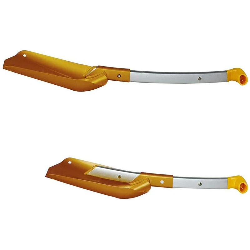 Hot-A80P-Lightweight Collapsible Snow Shovel, Portable Adjustable Aluminum Emergency Shovel, Foldable Telescopic Winter Shovel F