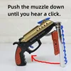 Mini Toy Gun for Boys Soft Bullet Shotgun Double-barrel Short Spray Mid-fold Burst Pistol Shooting Games Gift 4