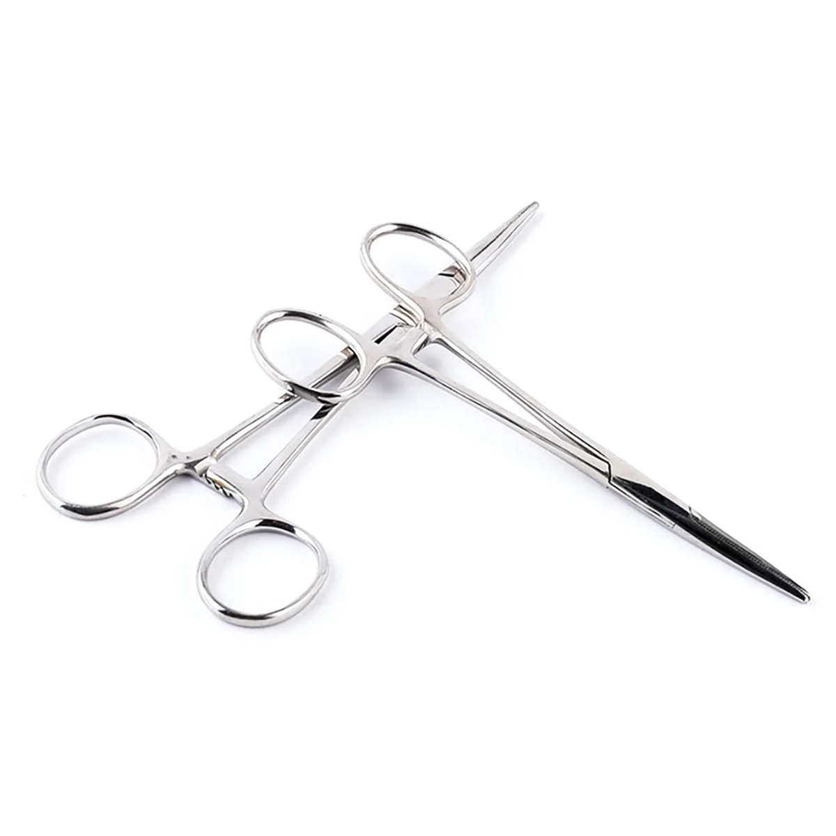 Pet Hemostatic Forceps 1 Pc Medical Steel Curved Head Hemostatic Forceps Needle Holder Pet Hair Towel Clamp Pliers