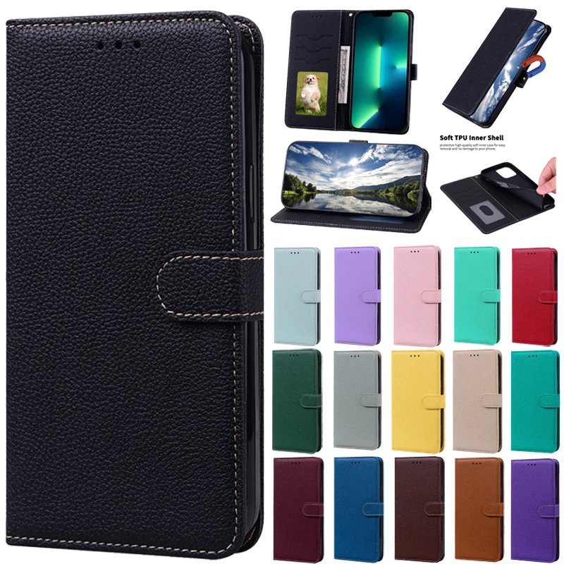 

Leather Wallet Flip Case For Samsung Galaxy A22 Case Magnetic Book Cover For Samsung A22 A225F A226B 5G Phone Case Coque Fundas