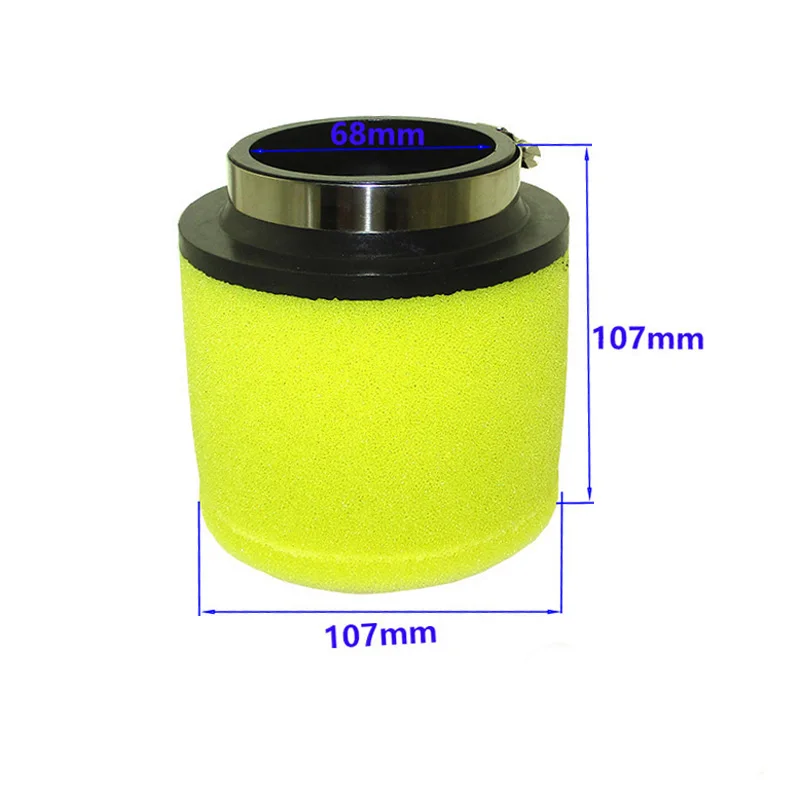XLJOY 68mm Dual Stage Air Filter For Arctic Cat 375 400 500 Bearcat 454 2x4 4x4 Replace # 0470-391 0470-322 air filter motorcycle air filter