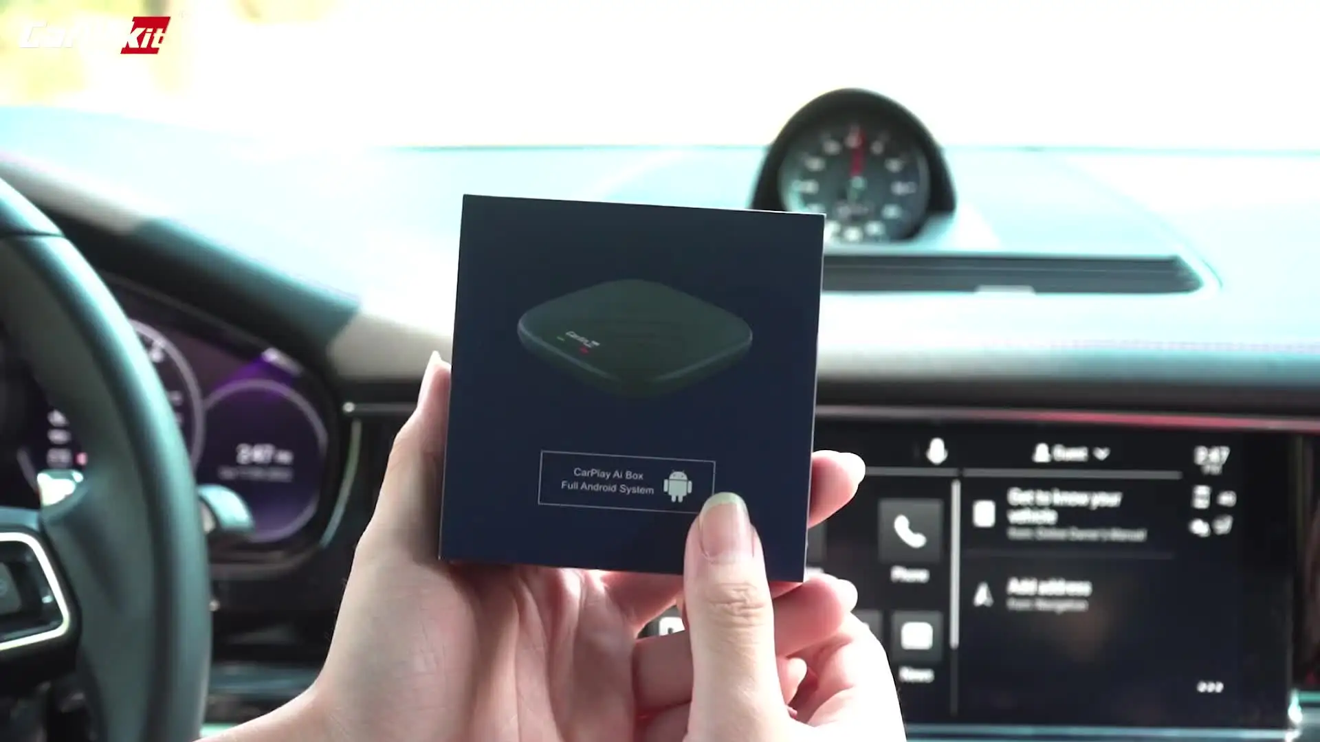 Carlinkit Android 13 Carplay Ai ボックス 8GB 128GB QCM6125 8 コア