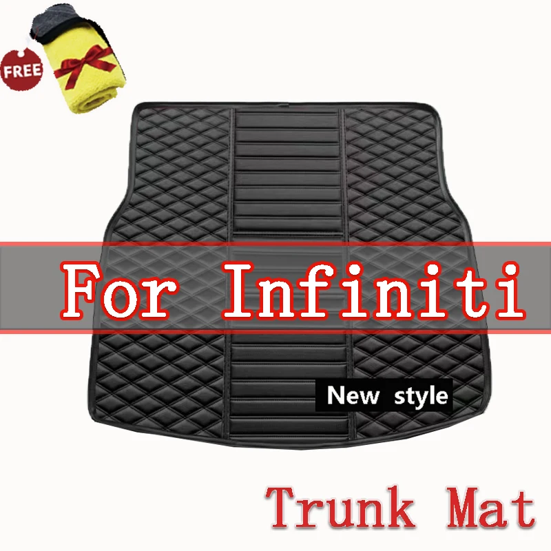 

Car trunk mat for Infiniti Q50 Non-hybrid 2014 2015 cargo liner carpet interior accessories cover