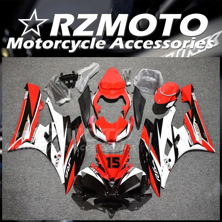 

4Gifts New ABS Motorcycle Fairings Kit Fit For YAMAHA YZF-R6 2006 2007 06 07 Bodywork Set Custom Red