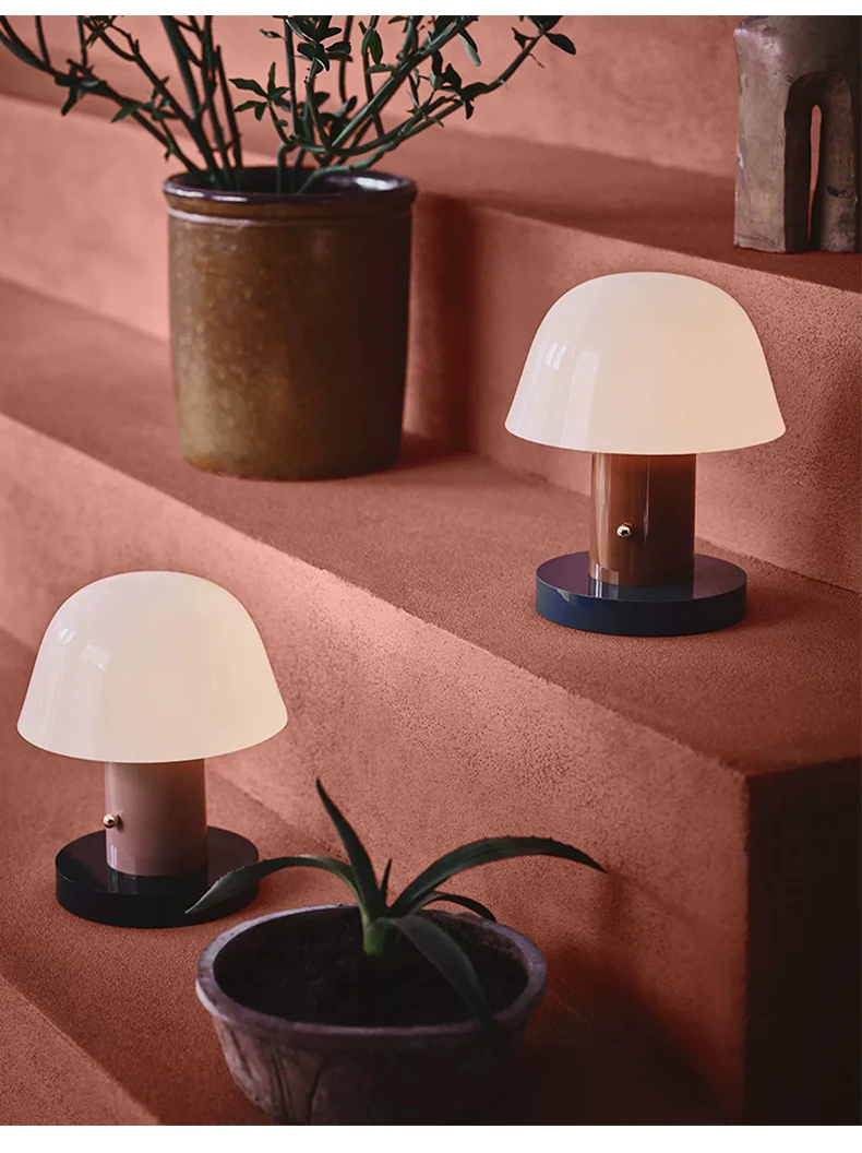 Mushroom Table Lamp Decorative Use