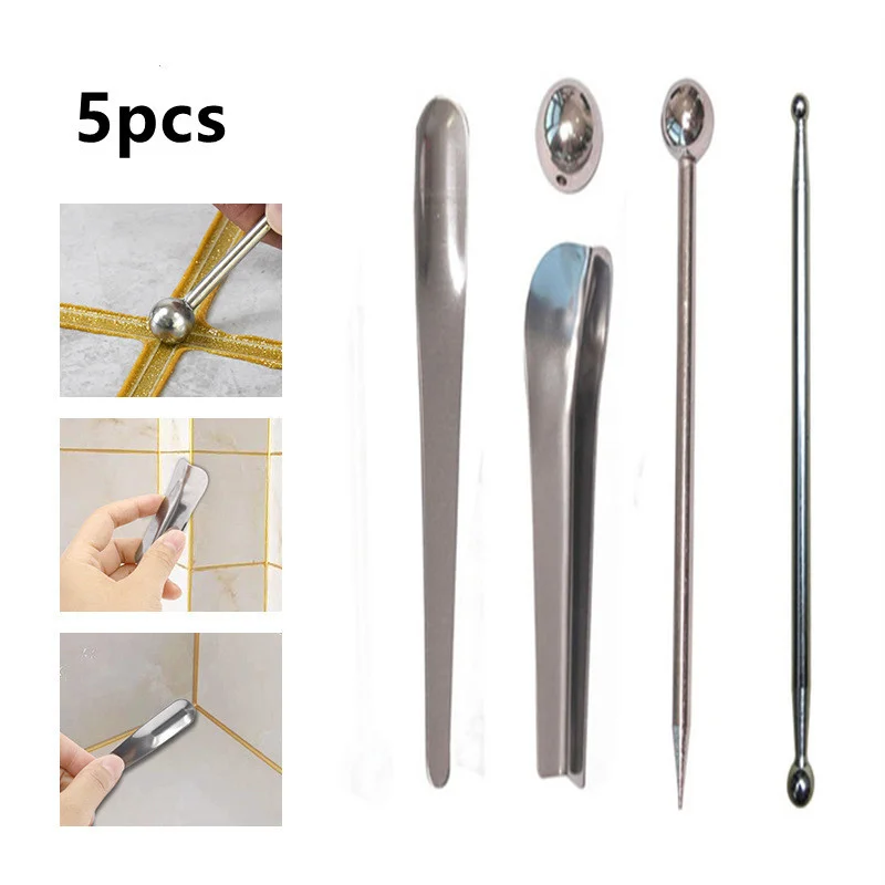 5 in 1 grout removal hand tool sets Ceramic Tile gap repair beauty seam Pressed Ball Stick Floor Wall Corner Angle Scraper Knife
