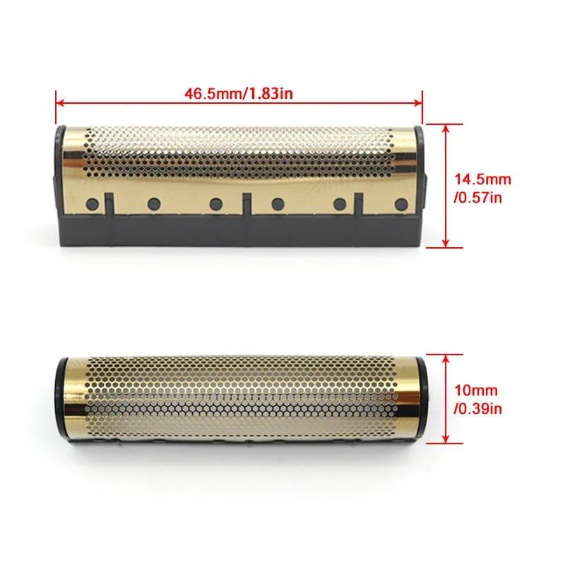 Original Replacement Blade Net Set for 3-Blade Shave System for KULILANG R11 Hatteker Men's Electric Razor Shaver Accessories 3