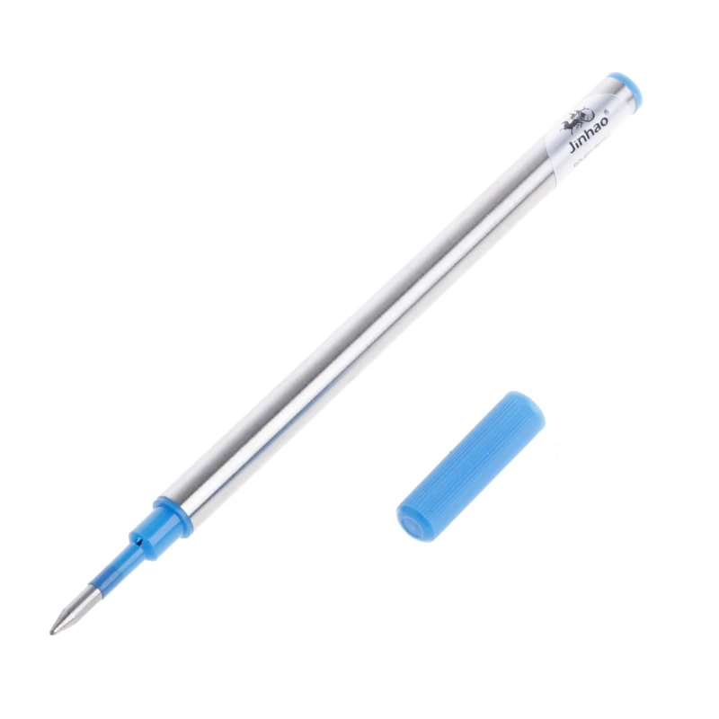 

OFBK Ballpoint Pen Refills, 0.5mm Rollingball Pen Refill Point Blue/Black Quick Drying 0.5mm Roller Pen Refill