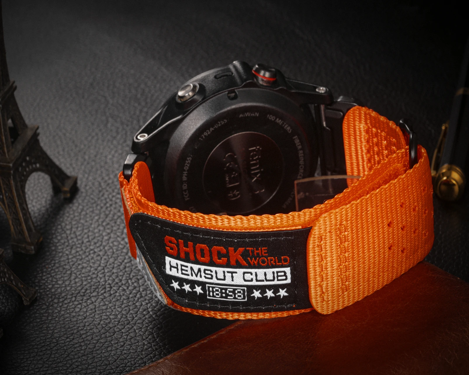 Hemsut Club Rugged Nylon Loop Watch Band - 2024 Edition, Available in 5 Colors