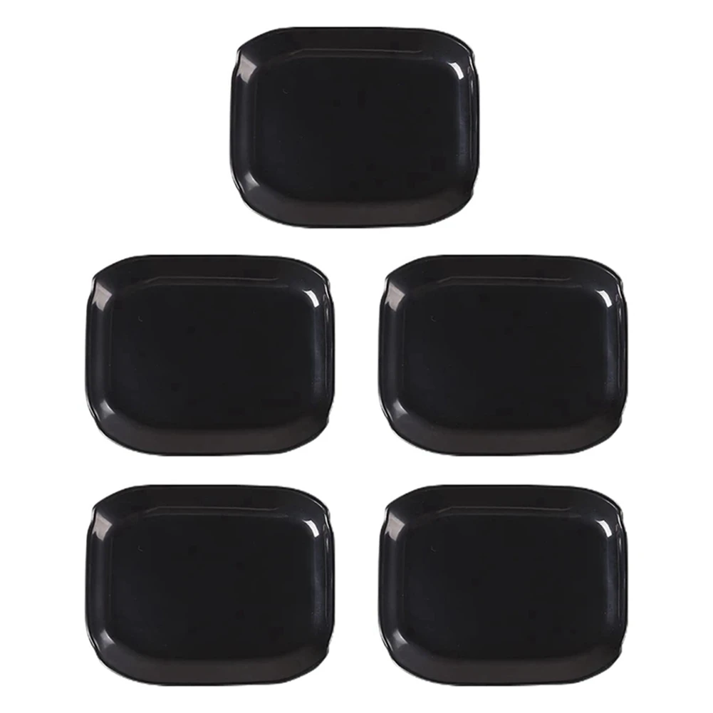 

Exterior Door Handle Bowl Trims Accessories for Jeep Wrangler JL JLU 2018 2019 2020 2021, Black 5PCS
