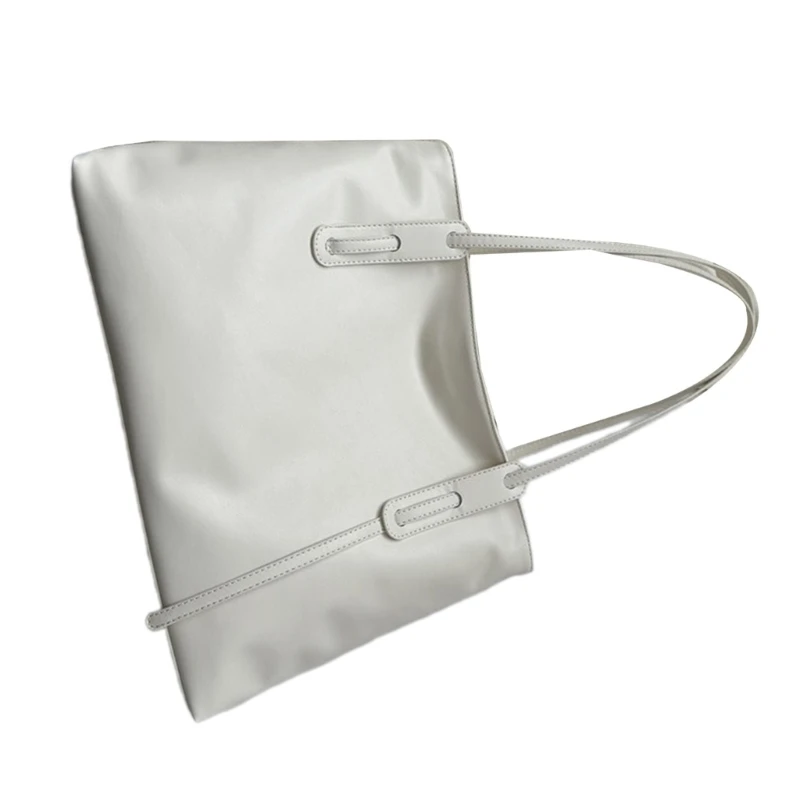 2023 NEW Shoulder Bag Winter Leather Handbag for Girl Women Solid Color Fashion Trendy Bag Large Capacity Shopping Bag