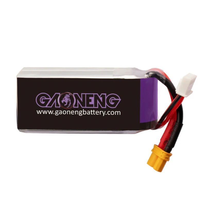 Batterie Lipo GNB 15.2V 1100mAh 60C 4S 1P pour RC Drone Voiture Avion