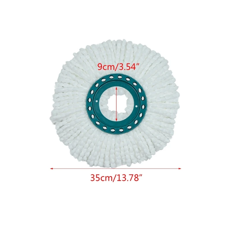 Насадки для швабры из микрофибры для пола, вращающийся на 360° диск с круглым вращением MagicsMop, 3 упаковки, Прямая доставка