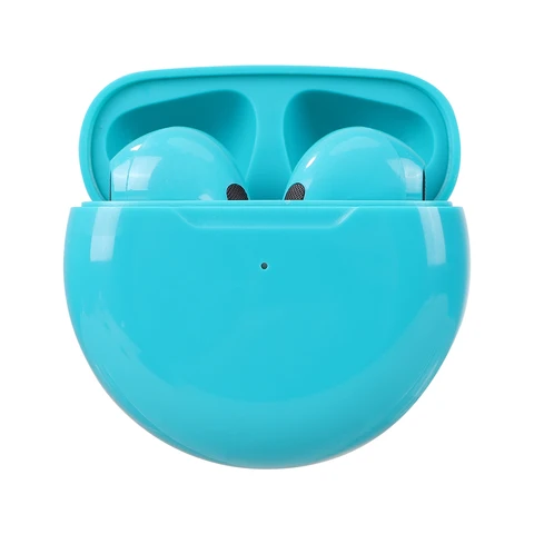 6 TWS Wireless Earphone Bluetooth Headphones Portable HiFi Sport Headset with Mic for iPhone Xiaomi Huawei All Smartphone