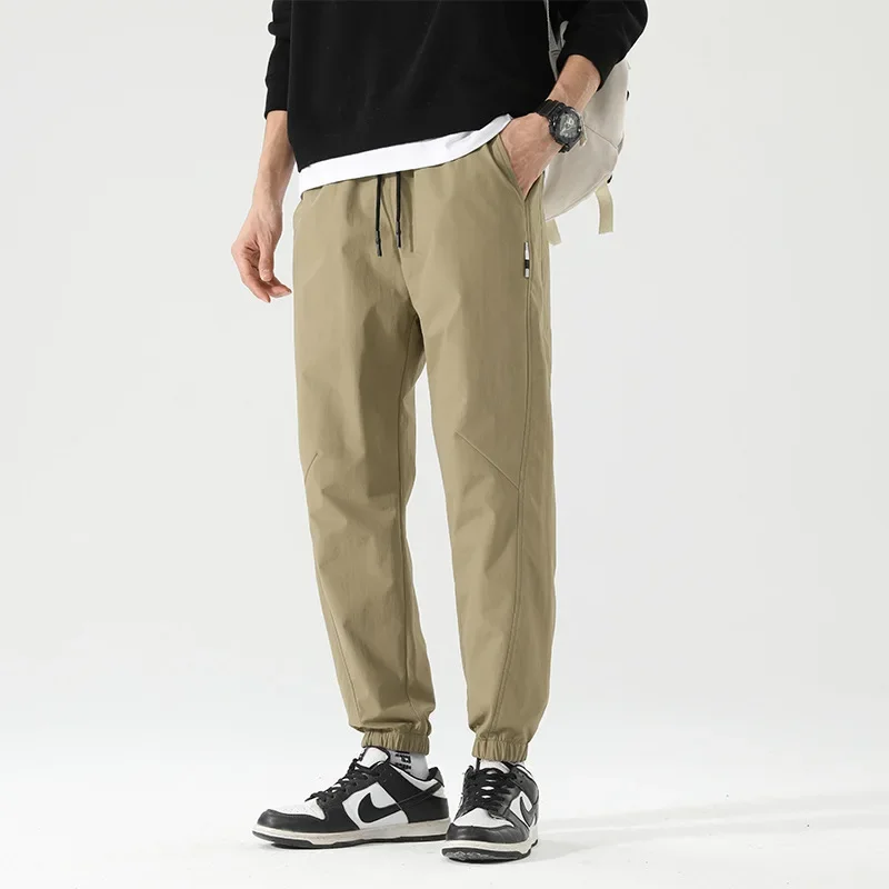 

Mens Spring Summer New Casual Pants Outdoor Sport Trousers Fashion Loose Plus Size Leggings Sweatpants Jogger Hiking Cargo Pants