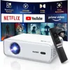 EAZZE D1 Smart Projector with WiFi and Bluetooth, Netflix-Officially-Licensed, Auto Focus & Keystone, DoIby Audio, Zoom 1