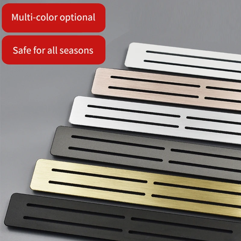 ตะแกรงระบายอากาศ ตะแกรงระบายอากาศโลหะ ฝาครอบช่องระบายอากาศสำหรับขอบหน้าต่าง ฝาครอบระบายอากาศสำหรับตู้ สำหรับป้องกันความชื้น 1