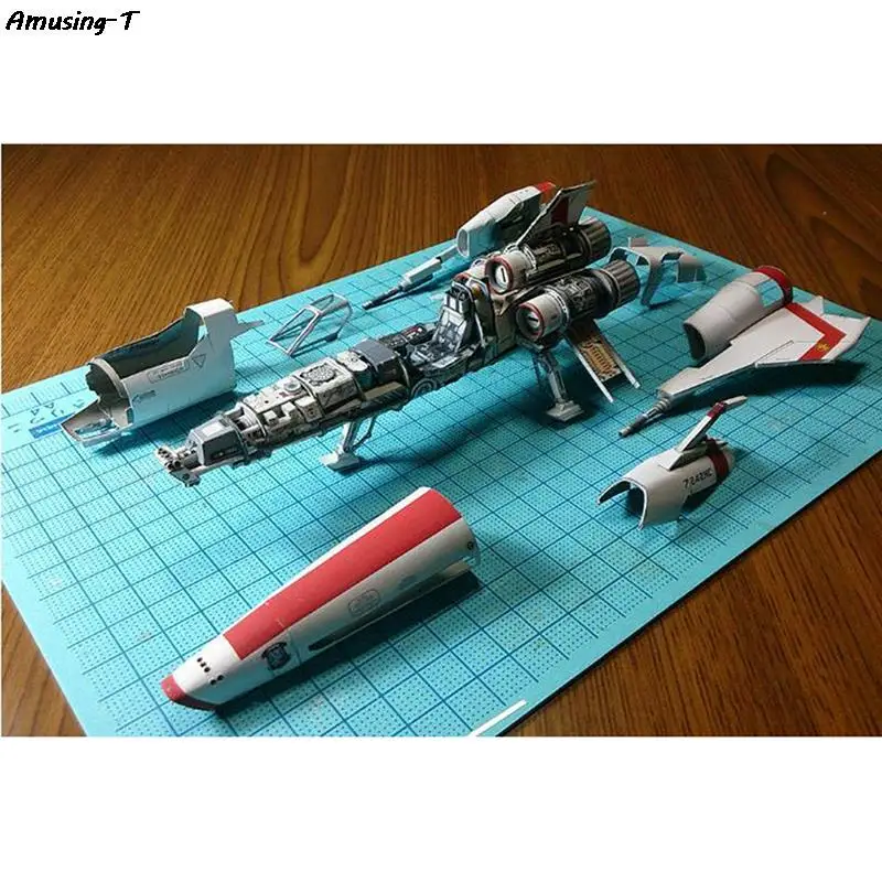 Battlestar Viper 2 Viper Mk2 3D Paper Model DIY Handmade Spacecraft Toy