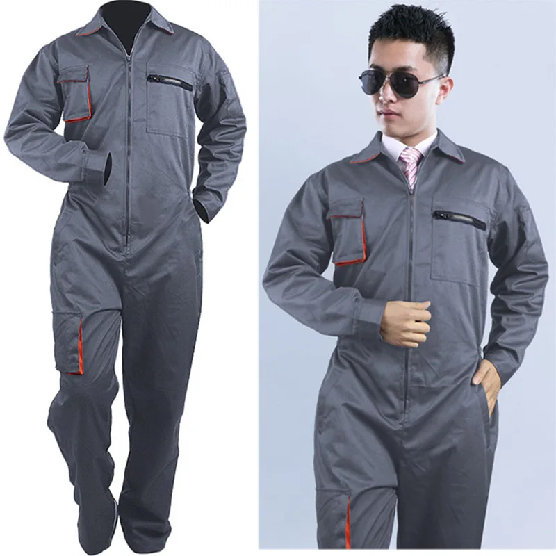 Work Overall Uniform Men Women Working Coveralls Welding Suit Car Repair Workshop Mechanic Plus Size Clothes - Image 4