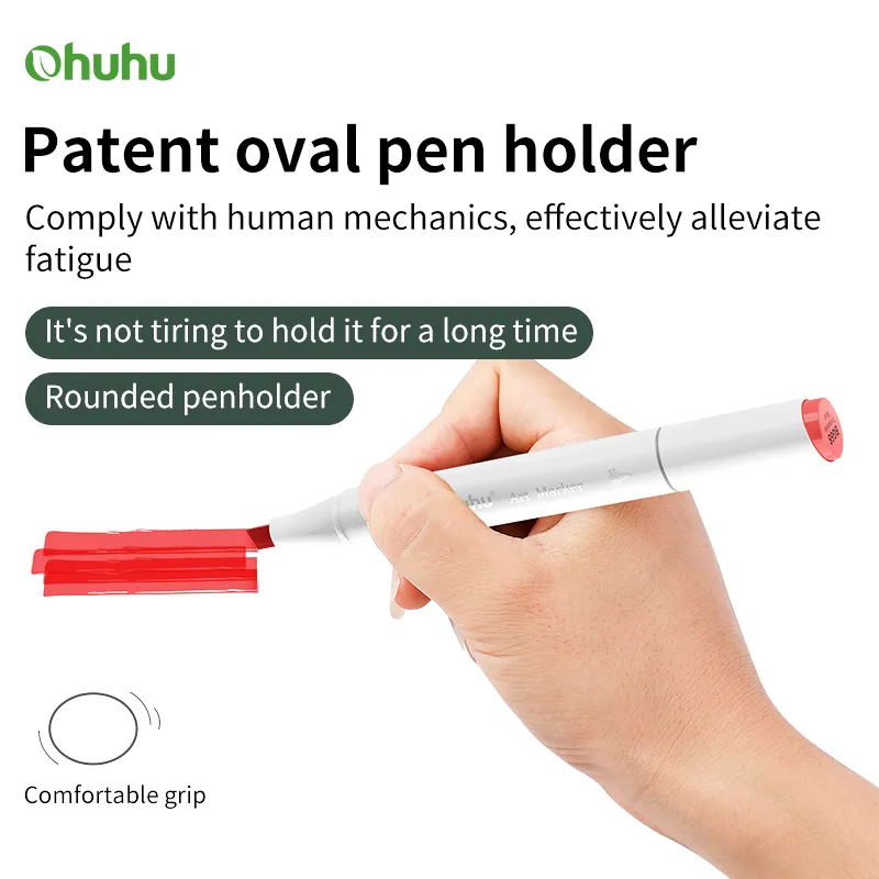 Ohuhu Marker Pen Color Markers Oily Art Marker Set Double Head