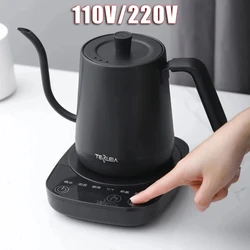 1000W Electric Kettle Gooseneck Jug Hand brew Coffee Pot Thermo Pot Temperature-Control Heating Water Bottle Smart Teapot 800ml