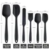 6 Pcs/Set Silicone Spatula Set Food Grade Non Stick Heat Resistant Spatulas Turner for Cooking Baking Mixing Baking Tools 3