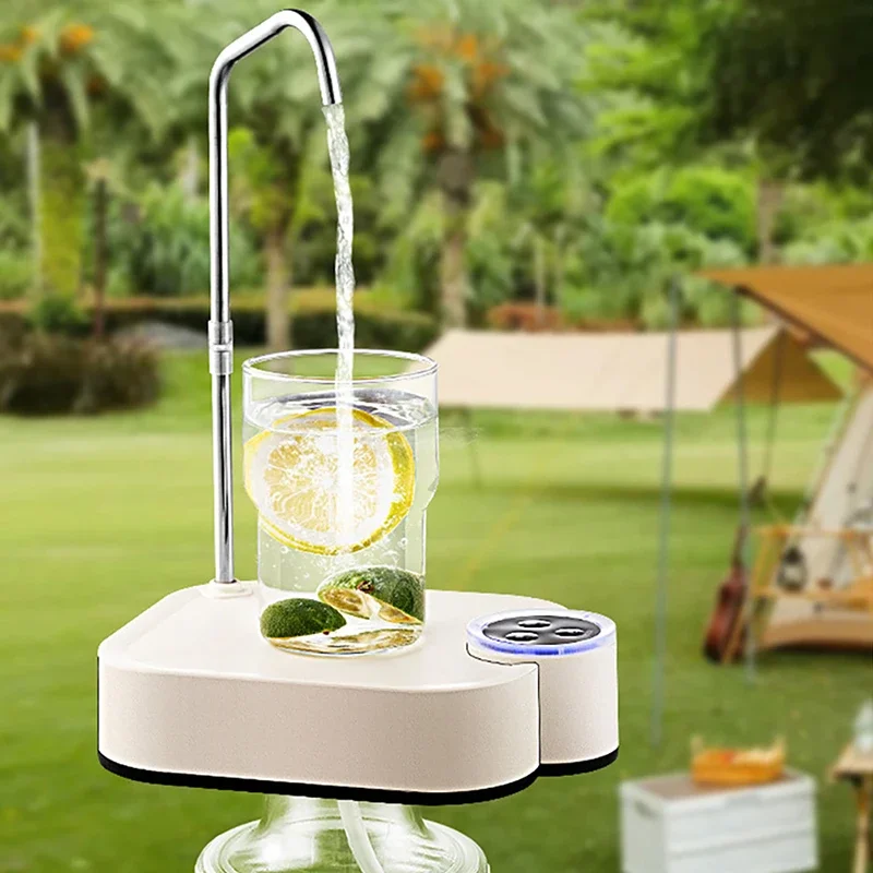 Smart Electric Water Pump Rechargeable Automatic Water Dispenser for Gallon Drinking Portable Water Bottle Pump for Home Office 3