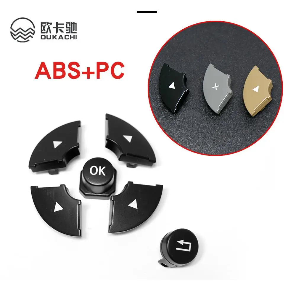 DaJiKan Trim Auto-interieur Steering Wheel Button Switch Cover