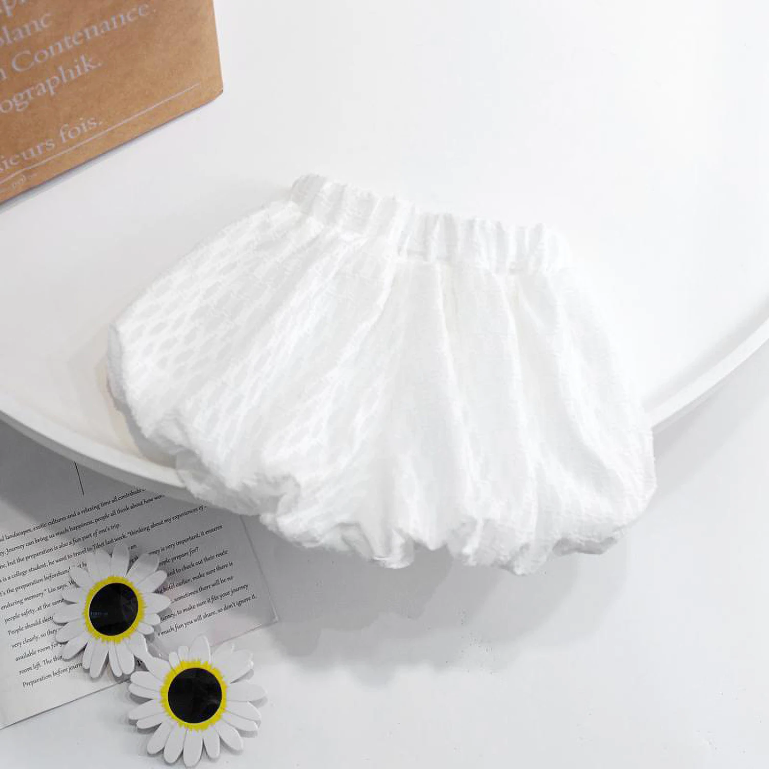 Girls' Summer Shorts New Baby Cute Bubble Lantern Short Pants Children's Korean Style Versatile Dance Hotpants