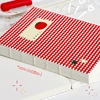 1 Korean Tomato Grid High Appearance Level Blank Notebook Minority Office Learning Ledger Diary School Supplies Planner Book 3
