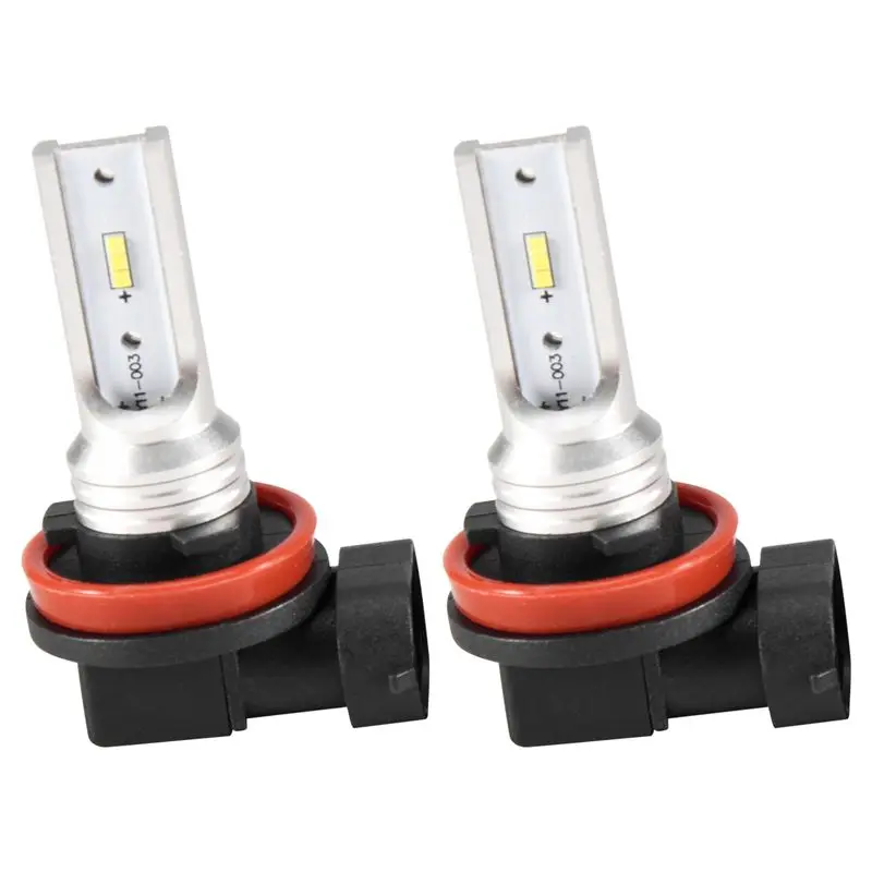 A21K-Led 안개등 전구, H16 Led 안개등 고출력 Csp-Y11, 쿨 화이트 6500K(2개 팩)