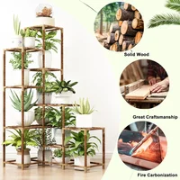 Plant Stand Indoor Outdoor, 14 Tier Large Corner Plant Stand Tall Plant Shelf Rack Flower Stand For Multiple Plants 2