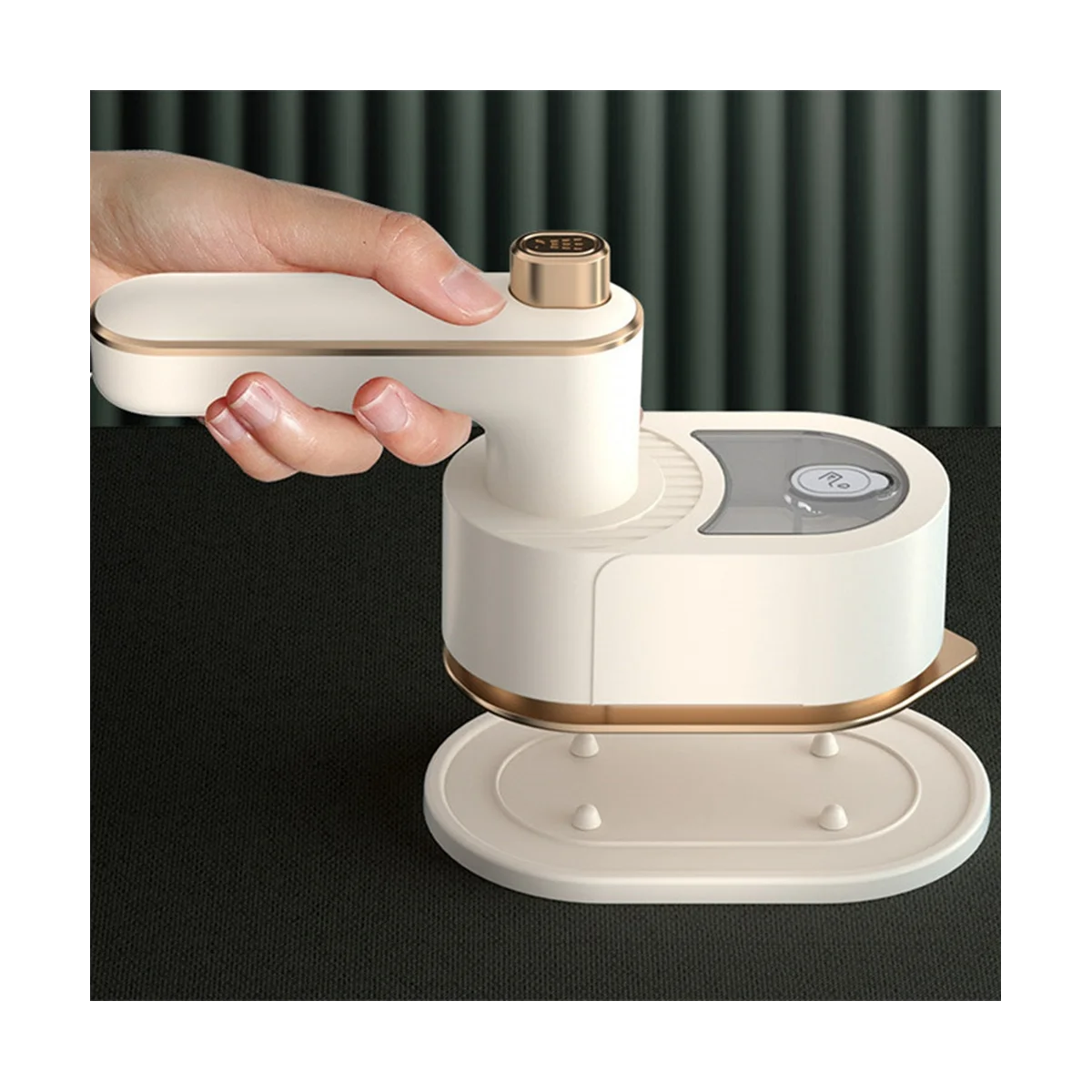 Electric Mini Iron Handheld Garment Steamer Machine Portable Iron Fabric Ironing Machine A EU Plug 6