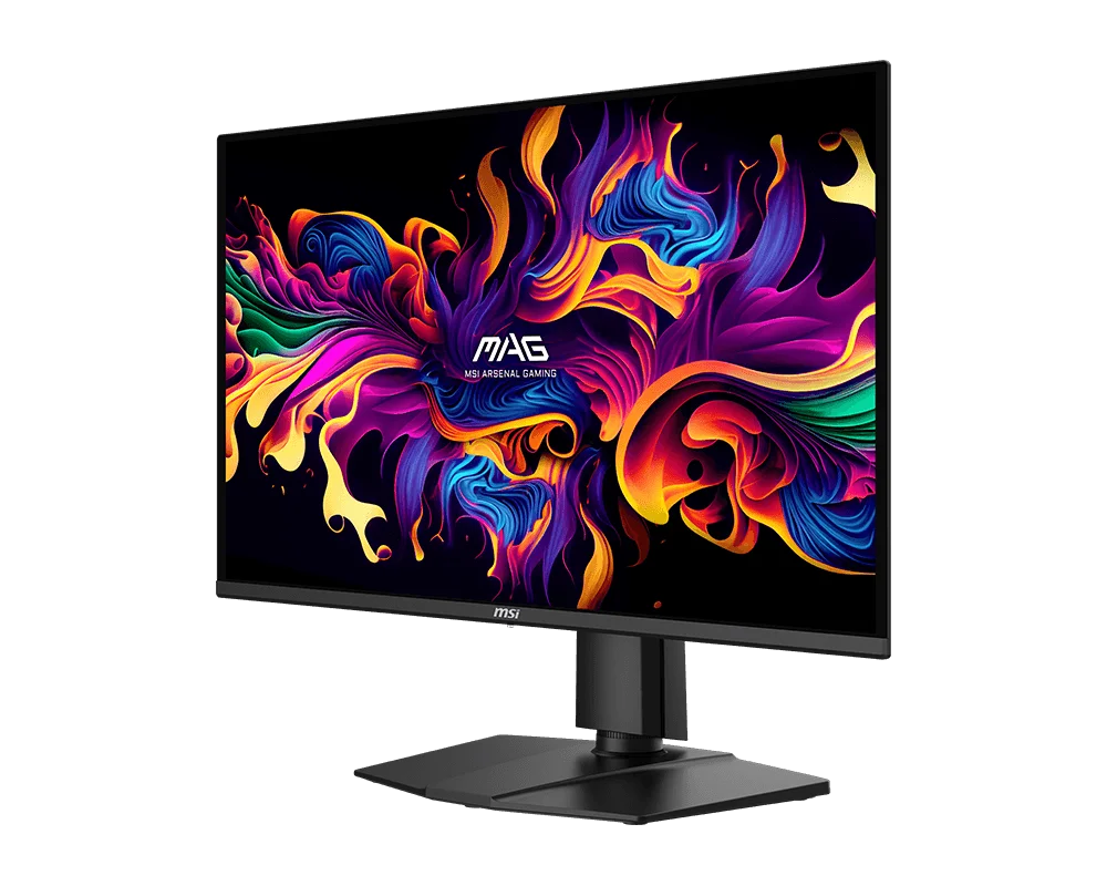 새로운 MSI MAG 274QP QD-OLED X24 게이밍 모니터 26.5인치 평면 2560x1440 WQHD 240Hz 0.03ms DCI-P3 99% 디스플레이 (데스크탑 PC용)