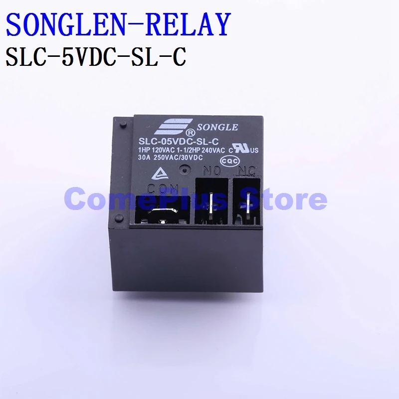 5PCS SLC-05VDC-SL-C SLC-12VDC-SL-C SLC-24VDC-SL-C SONGLEN RELAY Power Relays