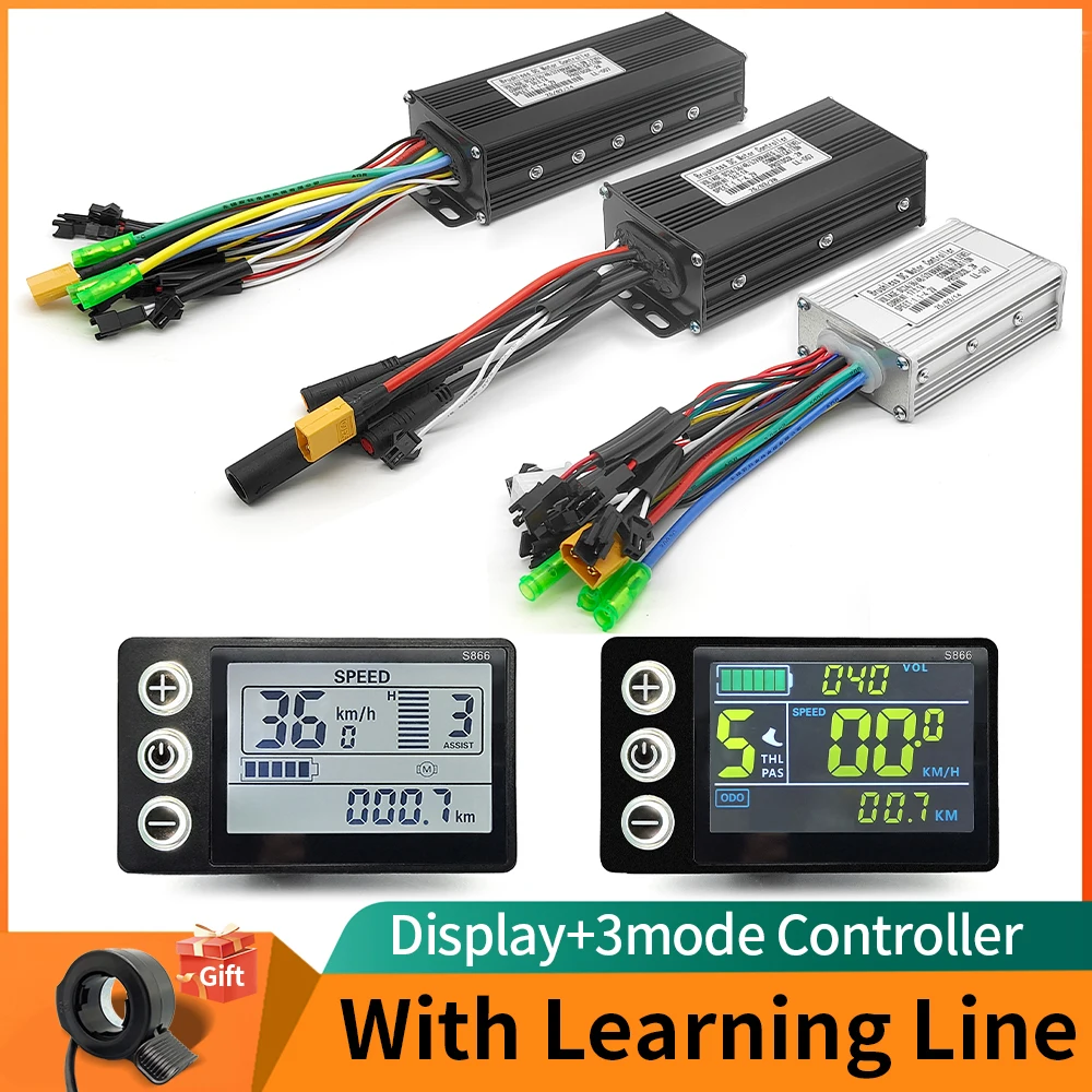 JOYSOG 48 V E Bike Controller Set, 24 V/36 V/48 V, 250 W, 350 W JOYSOG 48 V E Bike Controller Set, 24 V/36 V/48 V, 250 W, 350 W
