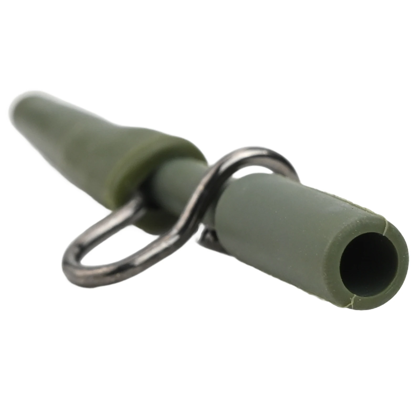 20pcs Quick Change Safety Clips for Carp Fishing Tackle Kits Essential Rubber Tail Rubbers for Lake and River Fishing