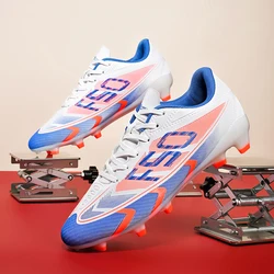 Unisex Breathable Anti - Slip Wear - Resistant Football Boots for Training and Competition (DF001c - bailan)
