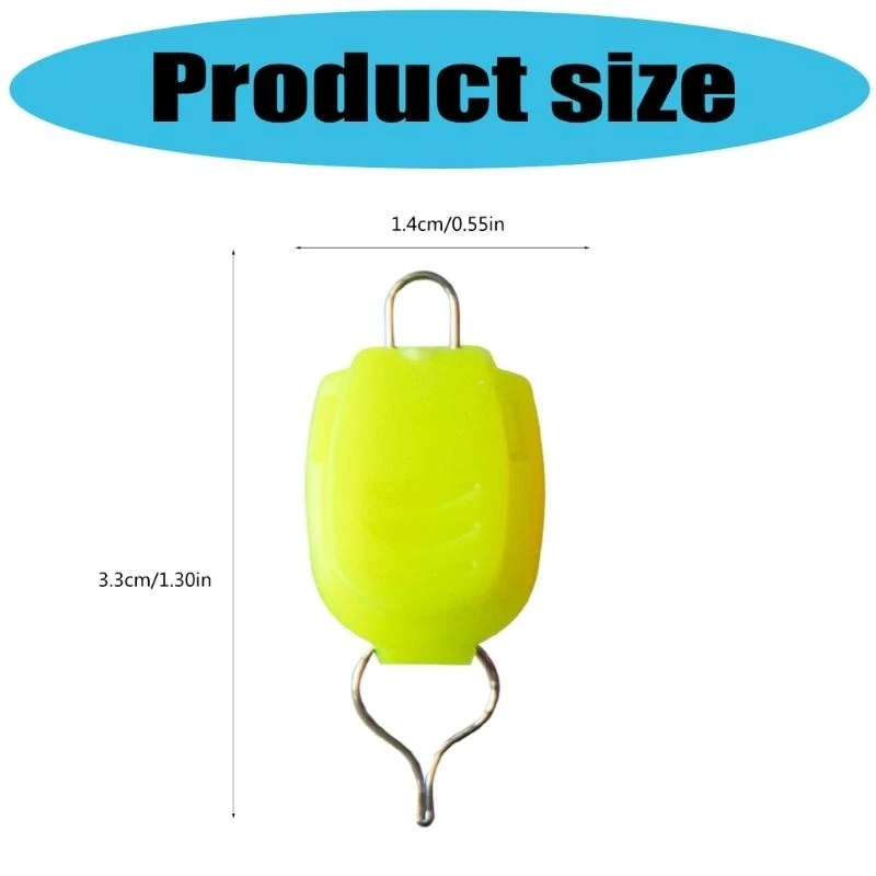 Ppmter 20Pcs Vislijn Stopper, Vislijn Houder Veilig Houden Staaf Tool Lijn Stopper Keeper Vissen Accessoires