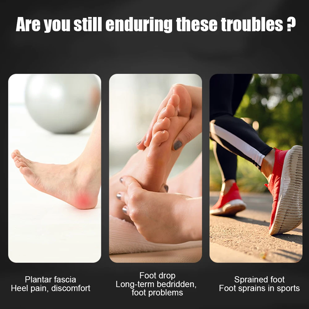 1Pcs Plantar Fasciitis Night Splint Sock Support Dorsal Drop Foot Brace Soft Stretching Boot Splints for Feet Sleep Braces ankle support ankle support brace