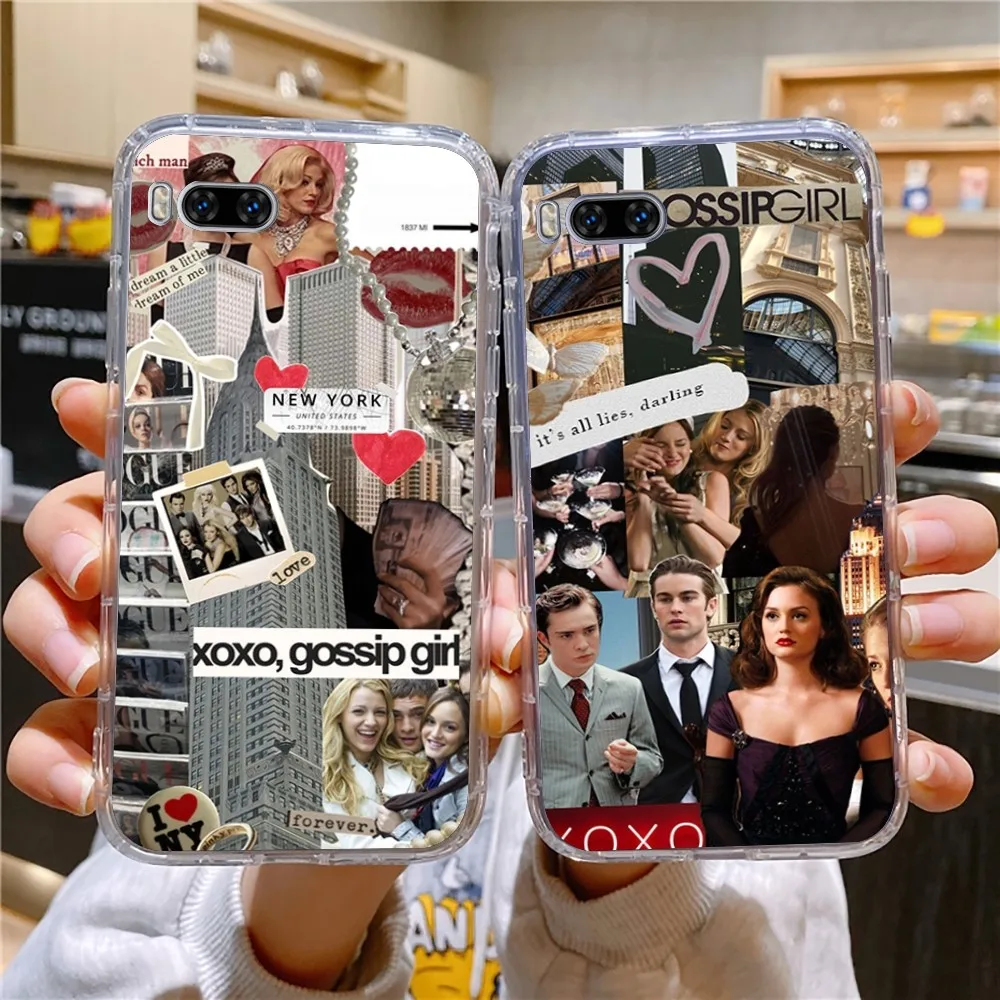 G-Gossips-Tv-G-Girl Custodia Per Telefono Per Huawei Mate P10 P20 P30 P40 P50 Smart Z Honor 50 60 70 Pro Lite Custodia Trasparente