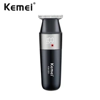 Kemei Professional Small Hair Trimmer USB Rechargeable Cordless Hair Clipper Mini Portable Electric Hair Cutting Machine for Men 1