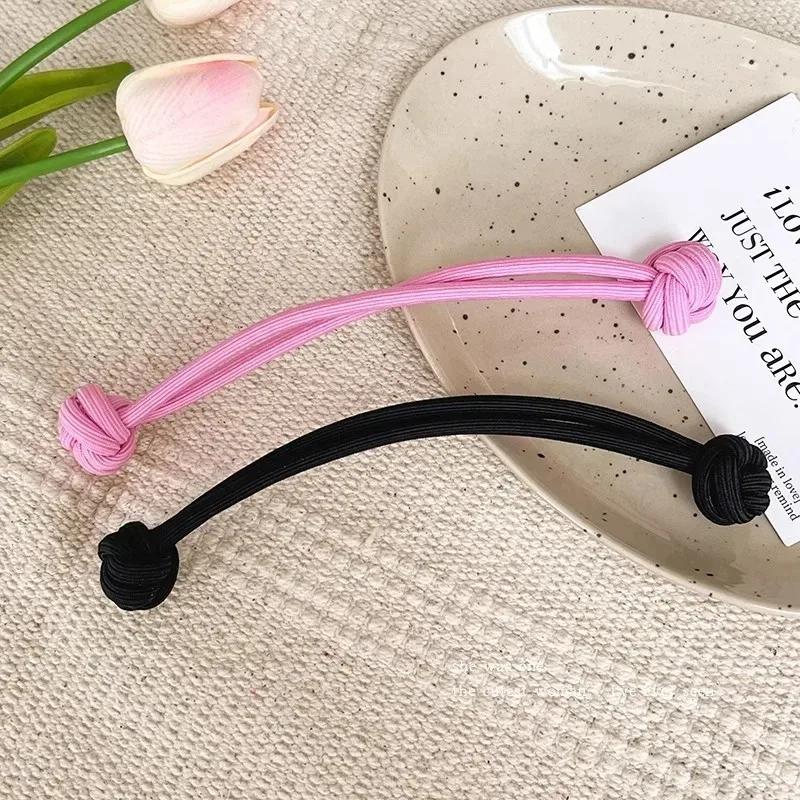 Simple Elastic Rubber Headband Suitable for Women with High Elasticity, Fashionable Headband, Tight Fitting Hair Accessories