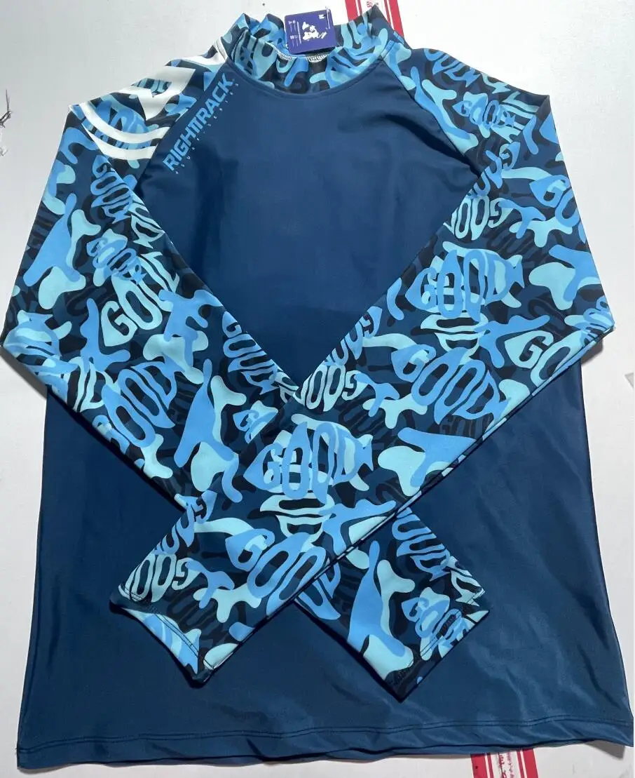 Description Picture 6 of itemRT Colorful Rashguard Long Sleeve Surfing Shirt UV Protection Swimwear UPF Summer Lycra Sunscreen Beachwear