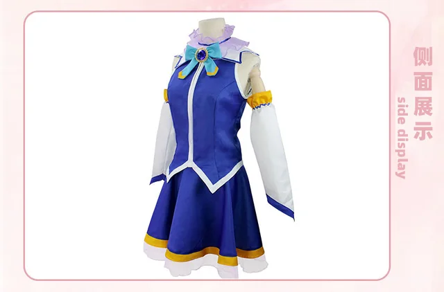 Anime Konosuba Kono Subarashii Sekai Ni Shukufuku Wo! Aqua Traje Cosplay  Satou Kazuma Uniforme Terno Megumin Trajes Mágico - AliExpress