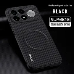 Custodia per telefono con supporto magnetico potenziato e retro in silicone TPU