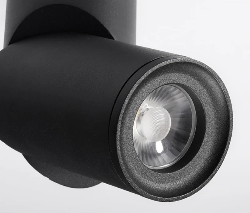Surface Mount Dimmable Cylinder LED Downlights 7W 9W 12W 15W COB Ceiling Spot Lights AC85~265V Round Lamps Lndoor Lighting