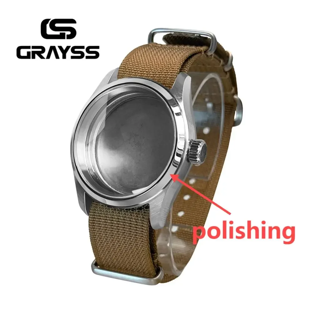 Stainless Steel Sapphire Pilot Watch Case Set - Little Prince Edition, 20ATM Water Resistance