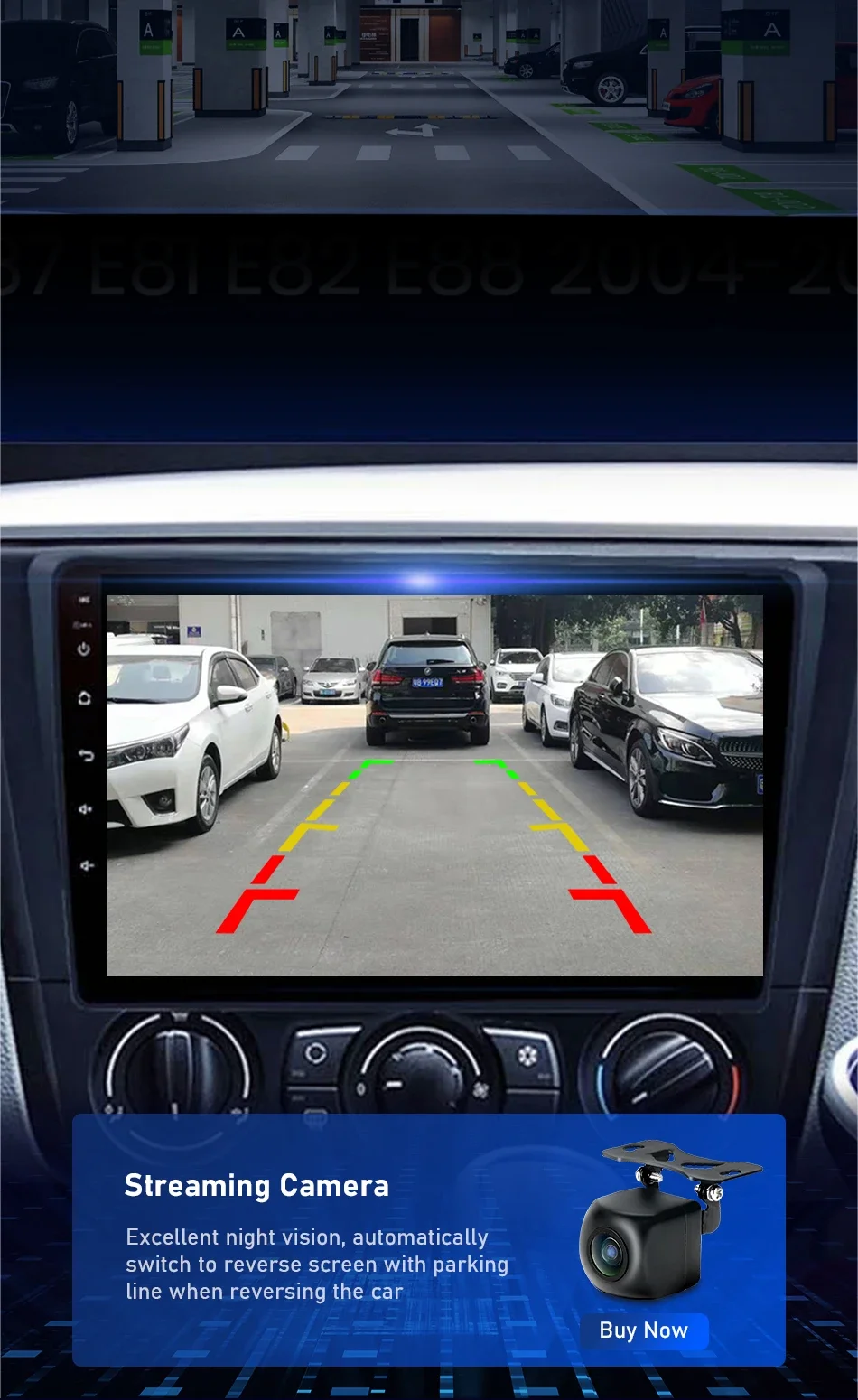 Srnubi Autoradio für BMW 1Serie E81 E82 E87 E88 2004-2011 Carplay Auto Multimedia Player Stereo Navigation GPS DVD Head Unit – Detail 19